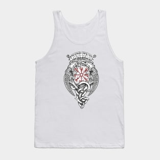 Hugin and Munin Odins ravens Tank Top